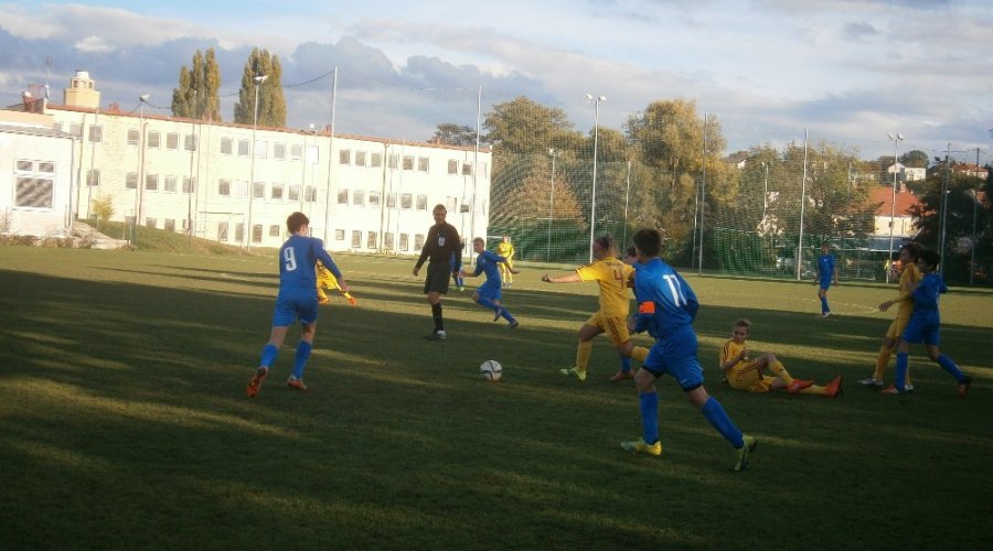 U15 - NEPOVEDENÝ ZÁVĚR PRVNÍ PŮLE