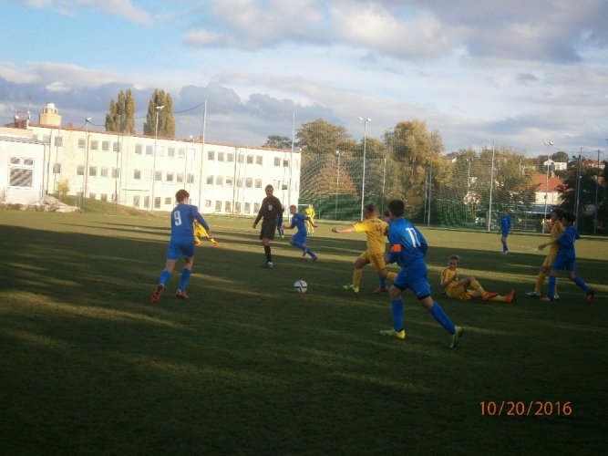 U15 - NEPOVEDENÝ ZÁVĚR PRVNÍ PŮLE