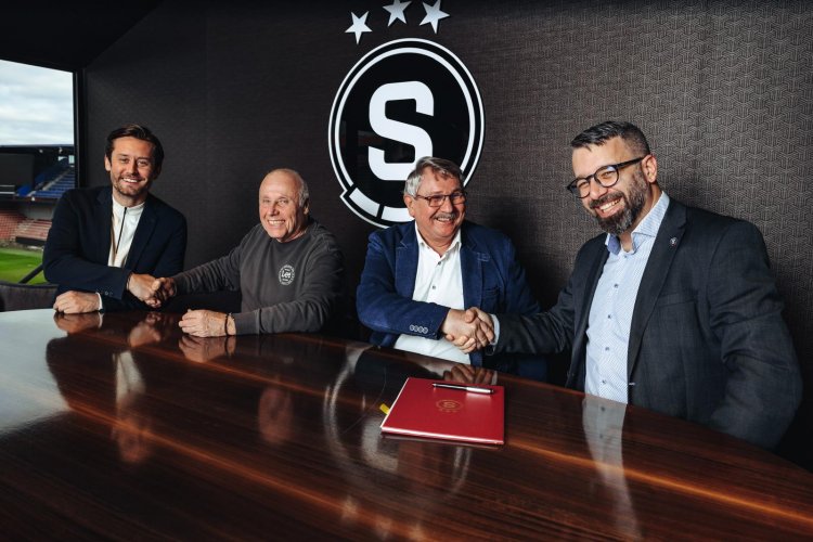 Oficiální uzavření spolupráce s AC Sparta Praha